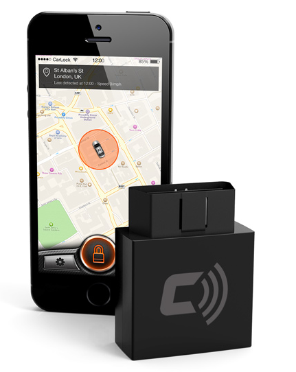 Monitor your car from your phone with Carlock