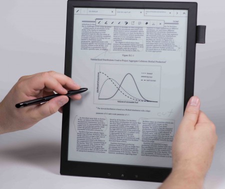 Sony unveil Digital Paper tablet