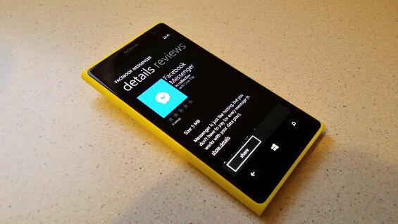 Facebook Messenger for Windows Phone 8 is now available