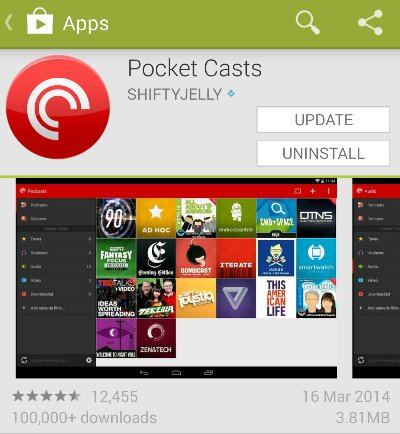Pocket Casts for Android now supports the Chromecast