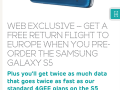 EE announce their pre-order Samsung Galaxy S5 deal