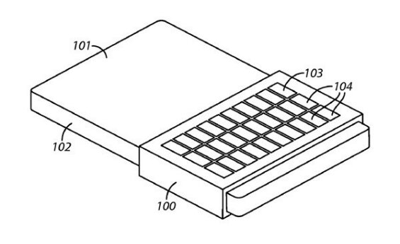 Blackberry patent for overlay keyboard appears