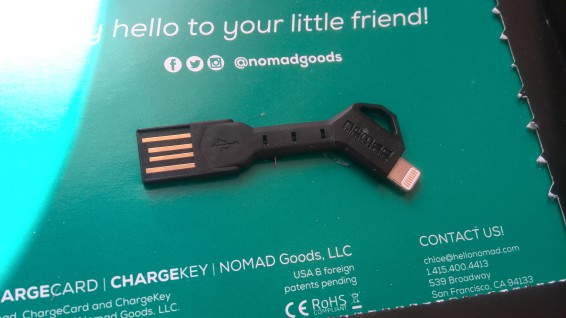 Be prepared   Small and slim cables to let you charge anywhere