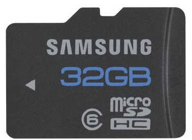 Cheap microSD card   a 32GB bargain.