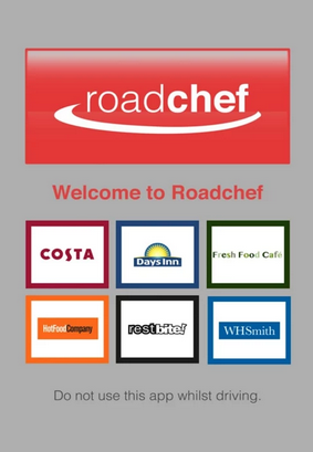 Roadchef have released an app. Stop press!