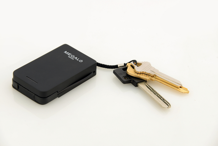 How about a tiny phone battery you can hang on your keys?
