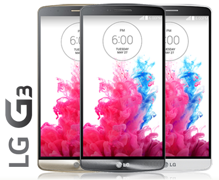 LG G3 live event feed