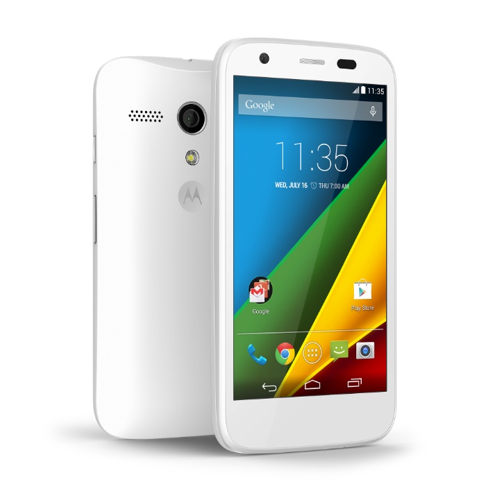 Motorola also announce a 4G version of the Moto G