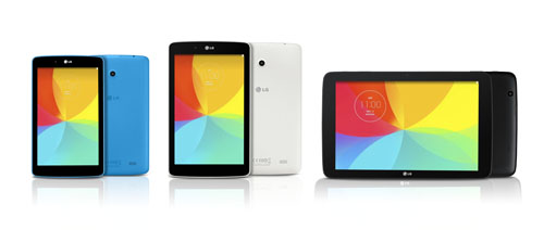 LG announce three new models in the G Pad series