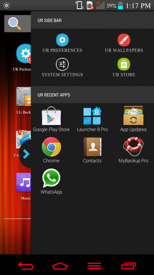 Android App Review   UR launcher
