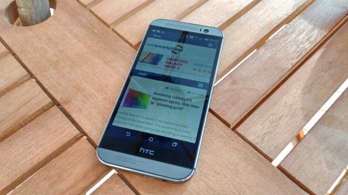 A week with... The HTC One M8