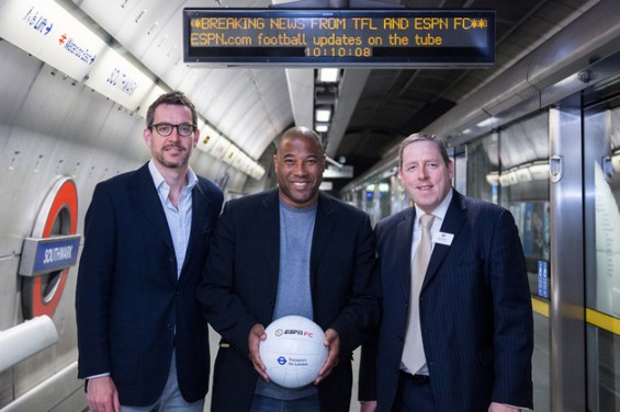 World Cup scores to be displayed on the London Underground