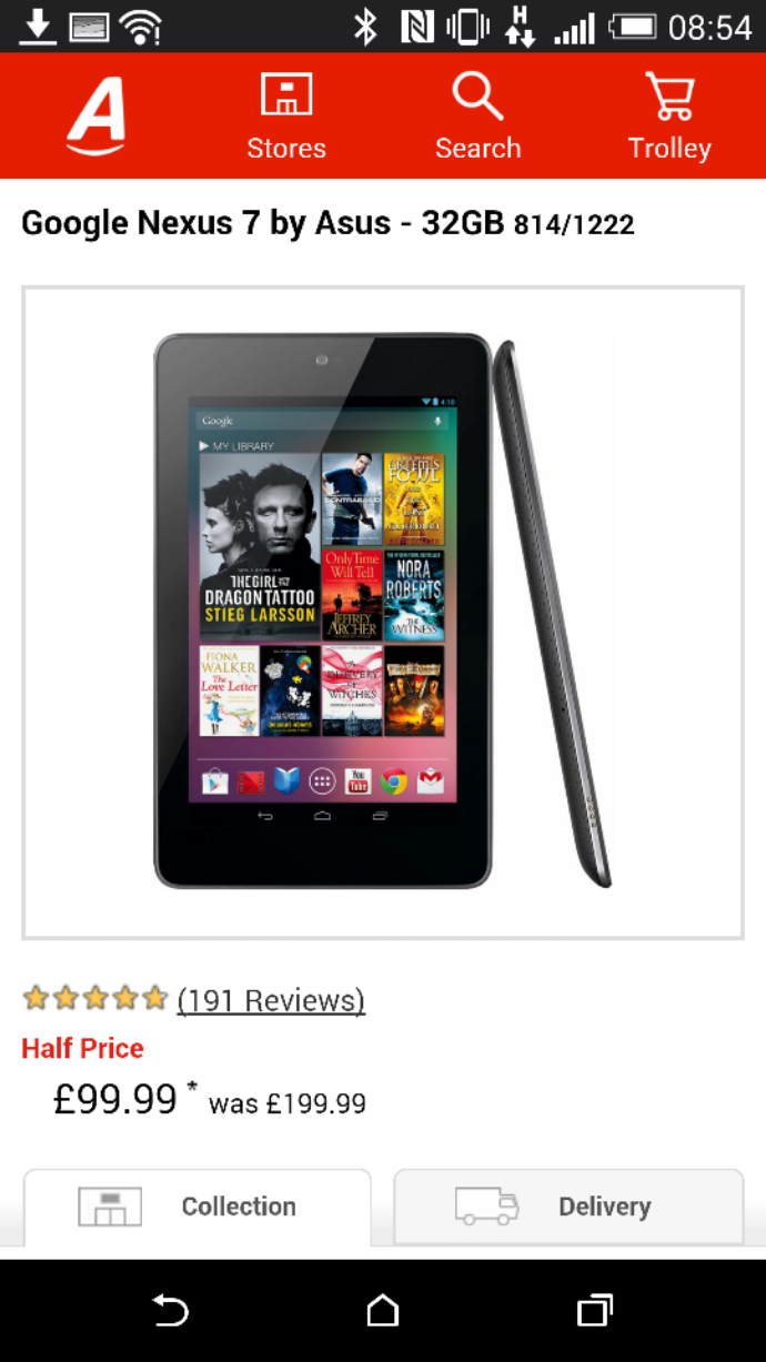 Google Nexus 7  by Asus   32GB going cheap