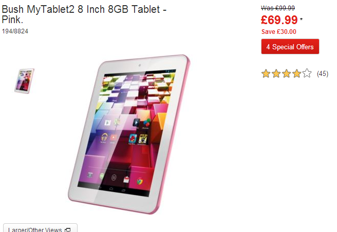 More cheap Android tablets, even Bush are at it