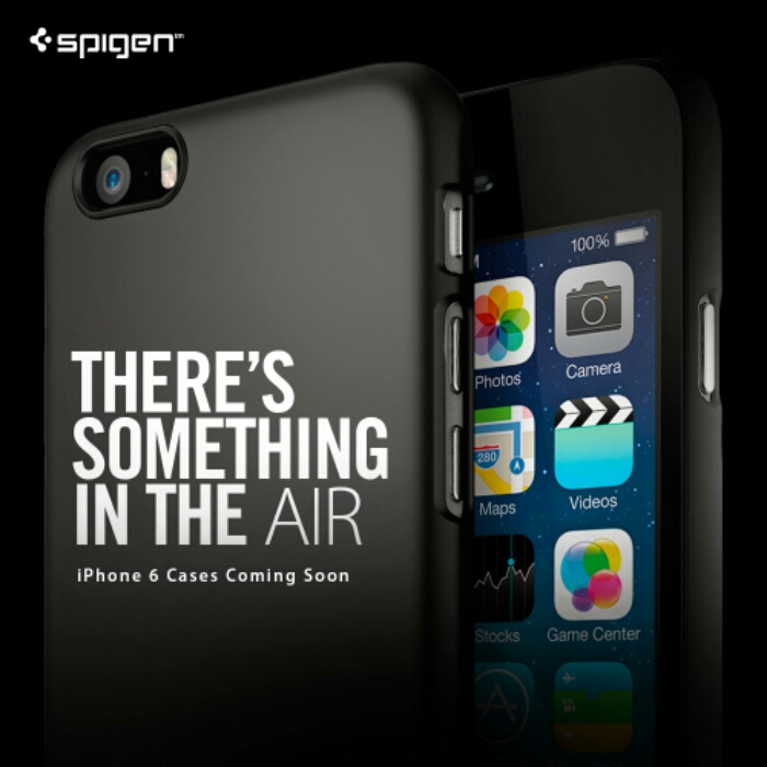 Spigen pretty much announce the 4.7 and 5.5 iPhone 6