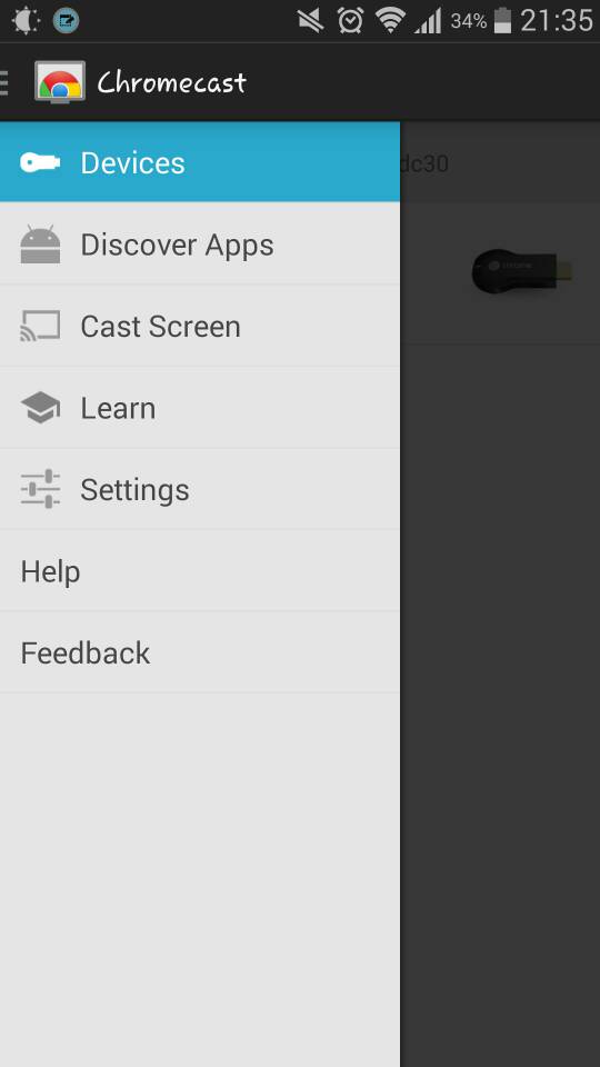 Cast your Android screen using the new beta
