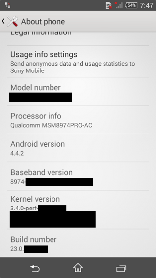 Details about the Sony Xperia Z3 and Z3 Compact are starting to appear
