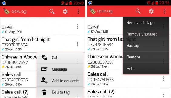 Qcktag   Android app review