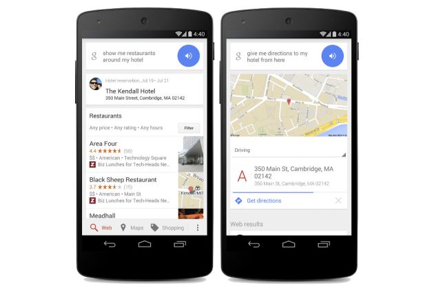 Google Now Helps With Your Hotel Stay