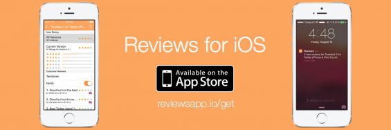 Reviews   Get Notified of Reviews for your favourite apps