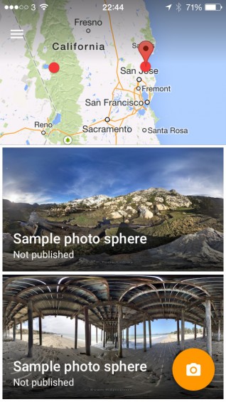 Google Release Photo Sphere Camera for the iPhone