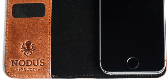 The Access Case is a Minimal Leather Case for iPhone