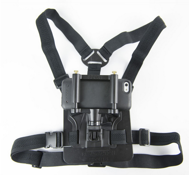 Taking a ride with the READYACTION chest harness