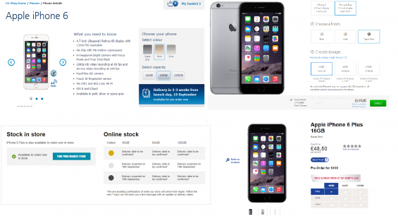 iPhone 6 launches and promptly sells out