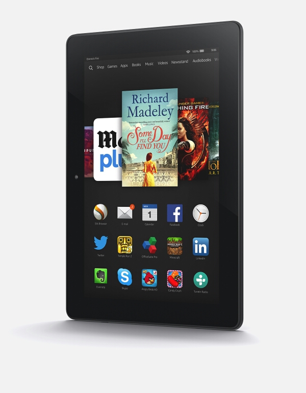 New Kindle Fire HDX 8.9 comes to town
