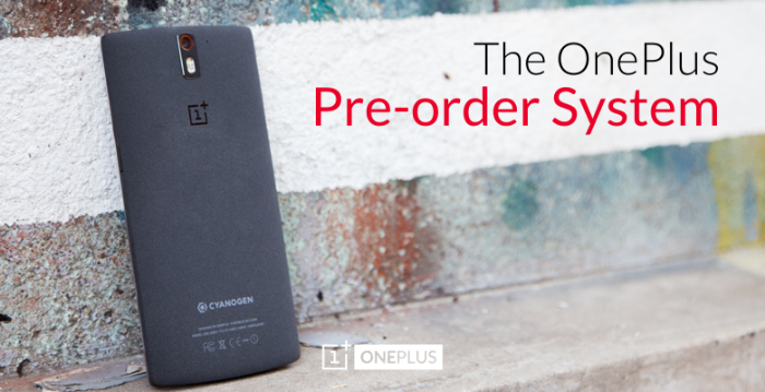 OnePlus to try the pre order route next