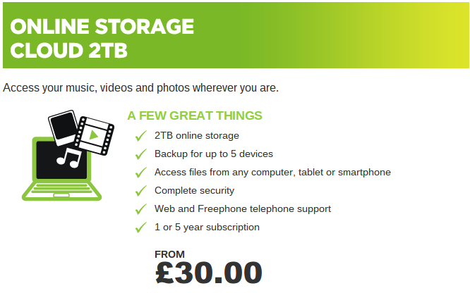 You want a serious amount of online storage?
