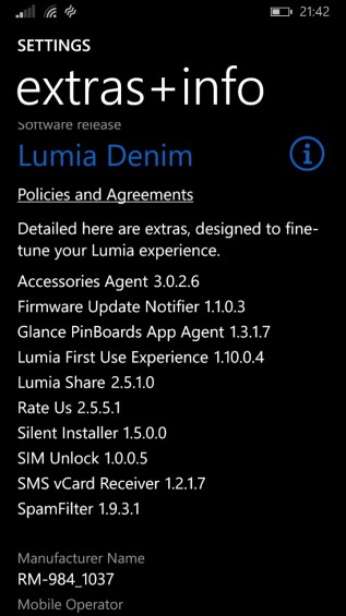 Lumia Denim update coming soon