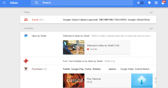 Quick flick: This is Inbox   Gmail revamped