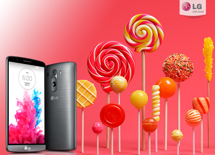 LG UK announce Android Lollipop for the G3