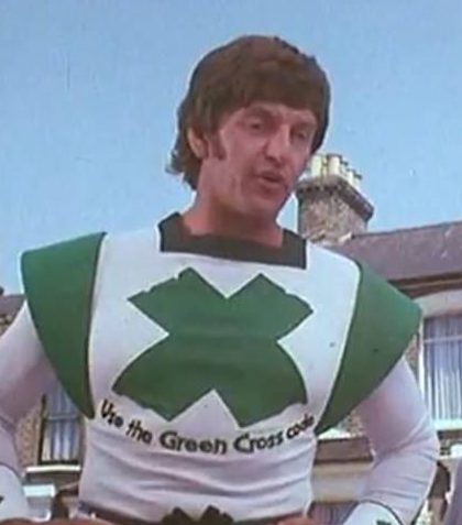 The Green Cross Code Man makes a comeback, and you better listen son.