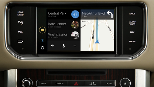 Jaguar Land Rover adds justDrive for information and entertainment