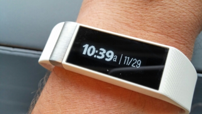 Acer Liquid Leap Smart Band in action