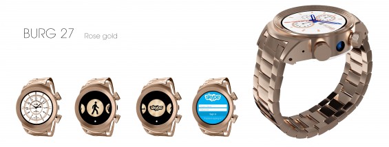 First all stainless steel smartwatch from Burg to launch at CES