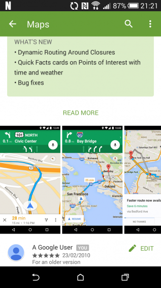 Google maps getting two slick updates