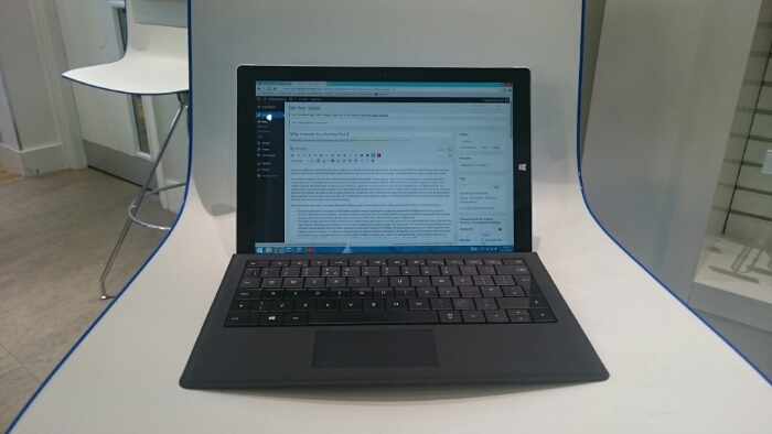 Why I moved to a Surface Pro 3