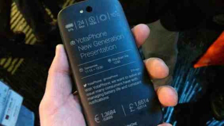 YotaPhone 2 Launched. On sale in London today.
