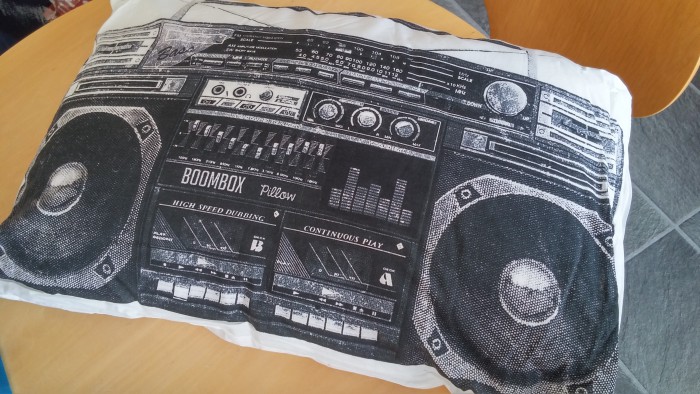 Boombox iMusic Pillow review