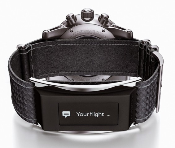 Mont Blanc announce smart strap