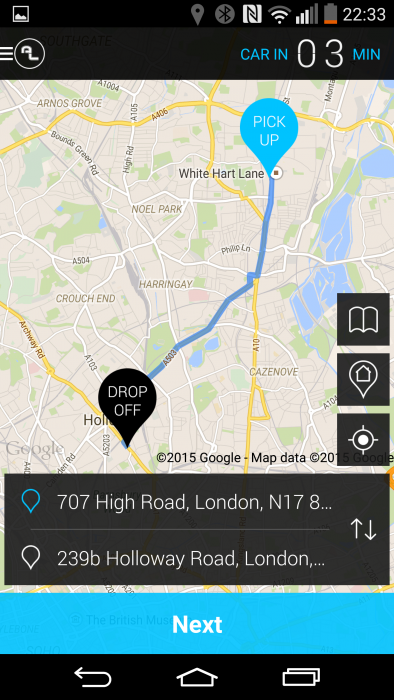 Quick and easy taxi rides   Addison Lee app reviewed