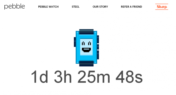 New Pebble Smartwatch coming tomorrow?