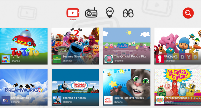 YouTube Kids now live. Family friendly streaming videos