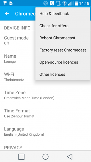 More Google Chromecast offers