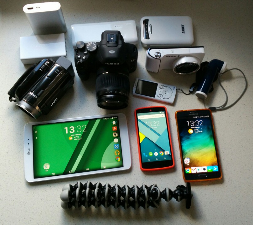 Whats in my bag (James)   MWC 2015