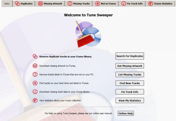Competition   Managing your iTunes Library with Tune Sweeper