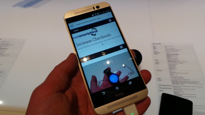 MWC   HTC One M9 hands on, plus the HTC Grip and HTC Vive